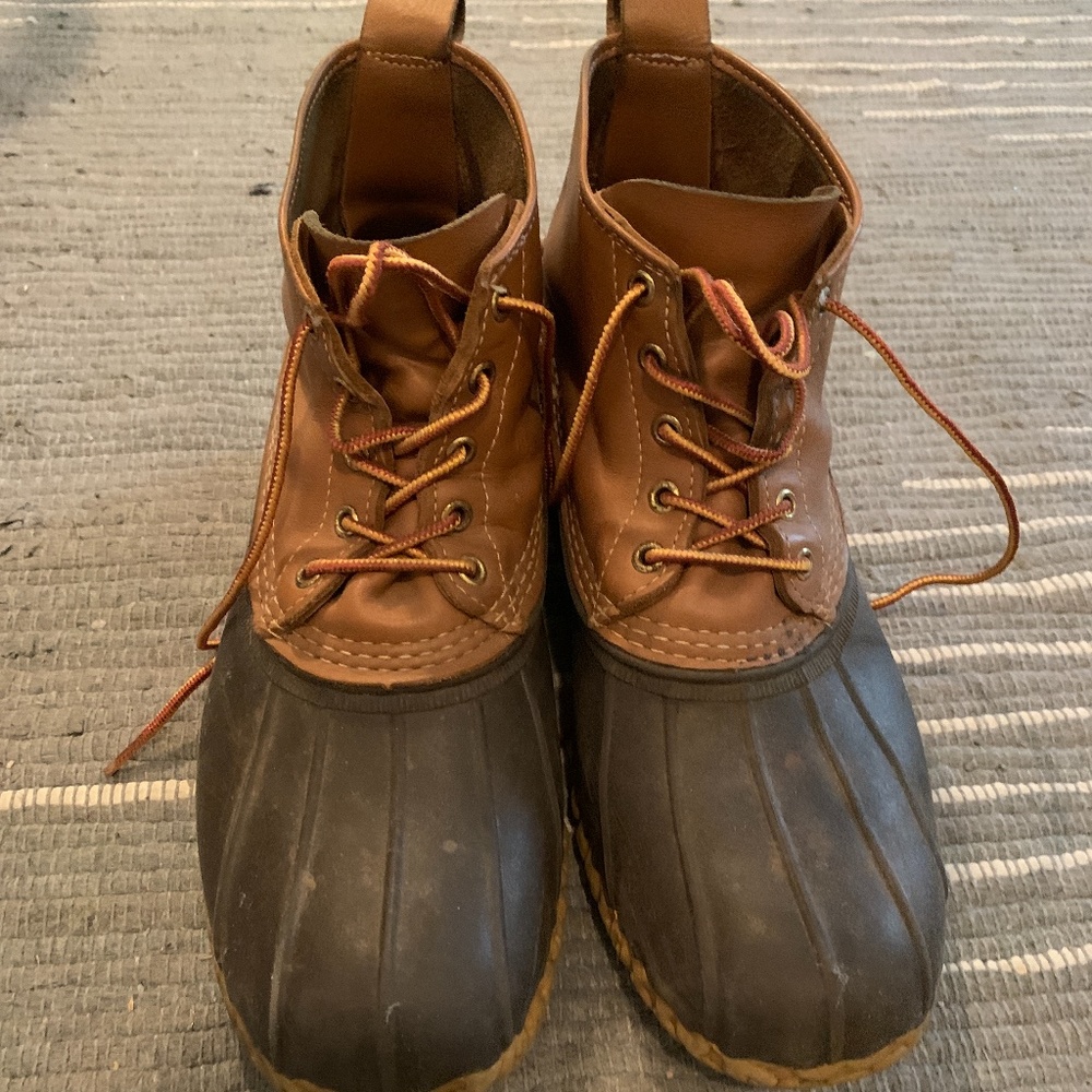 LL Bean Boots 6" Size 12 Mens